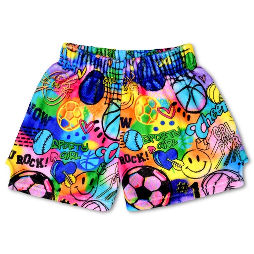 Corey Paige Fun Sports Plush Shorts