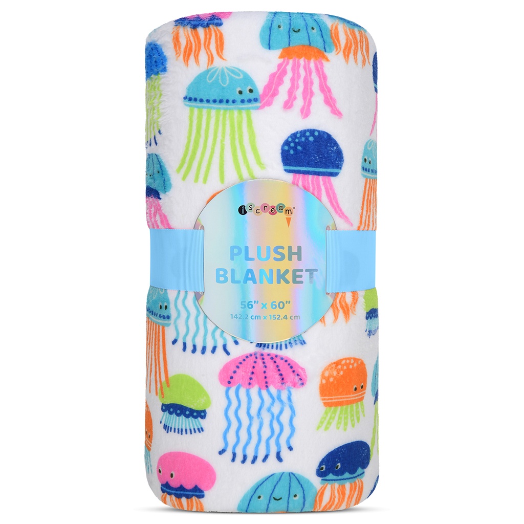 Joyous Jellies Plush Blanket