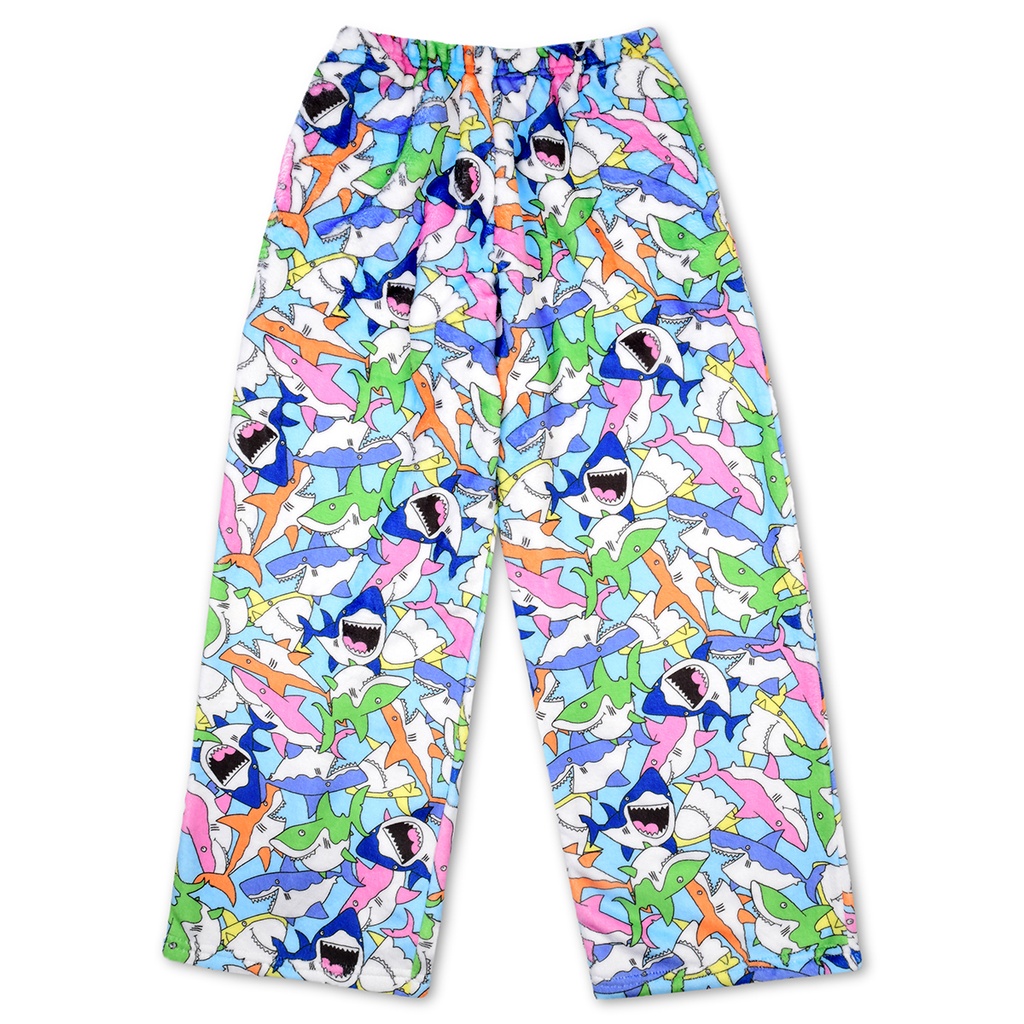 Shark Frenzy Plush Pants