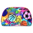 Corey Paige Fun Sports Oval Cosmetic Bag