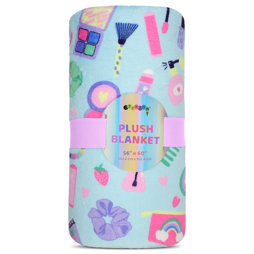 Wake Up and Makeup Plush Blanket