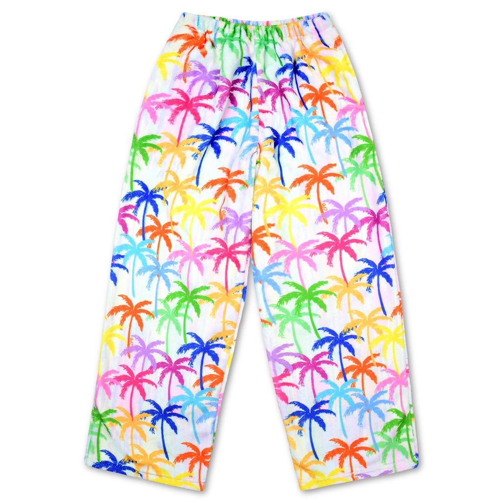 Corey Paige Palm Trees Plush Pants