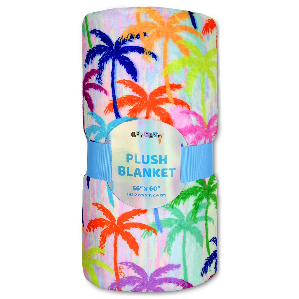 Corey Paige Palm Trees Plush Blanket