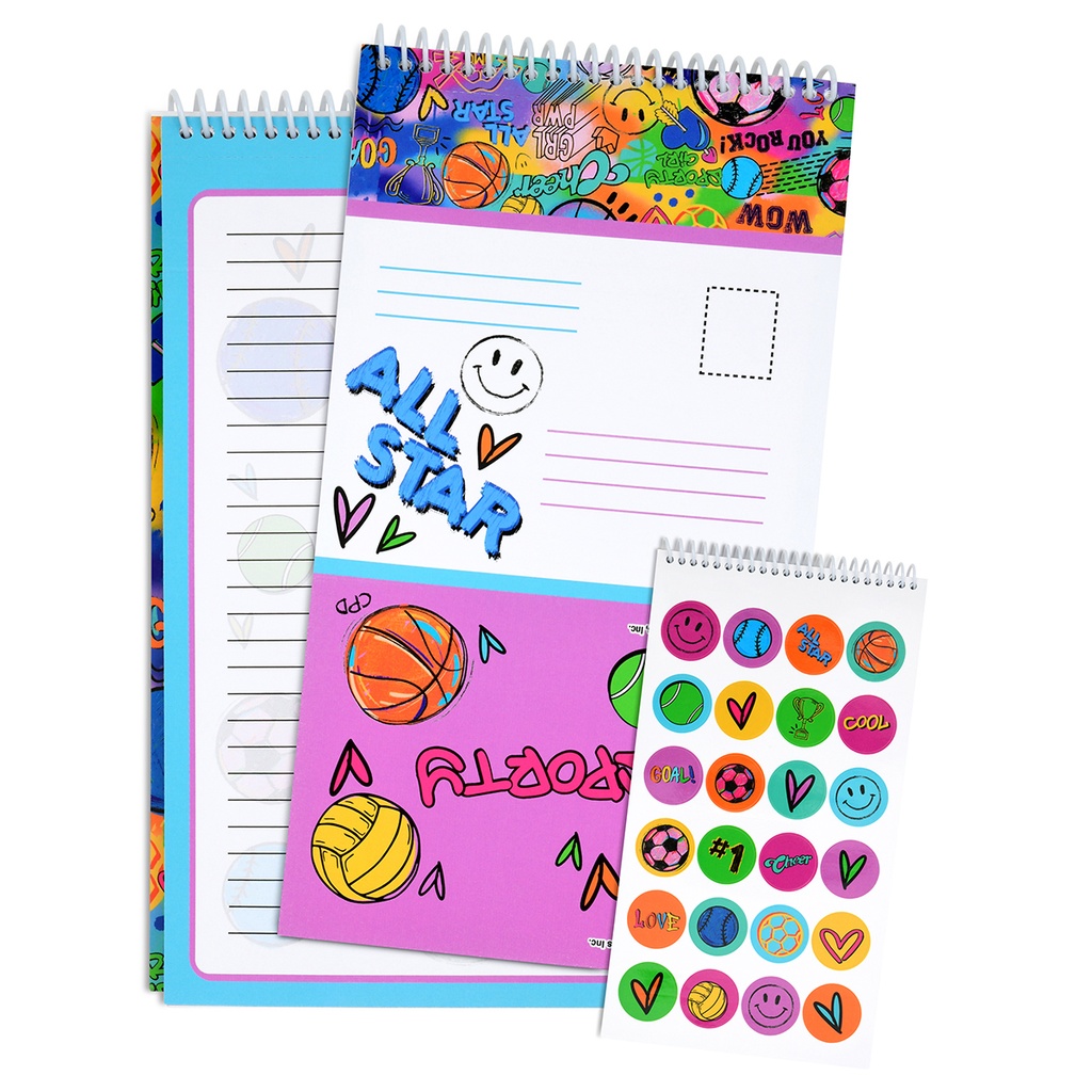 Corey Paige Fun Sports Seal & Send Stationery