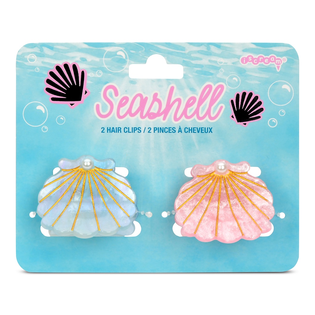 Shell Hair Clips