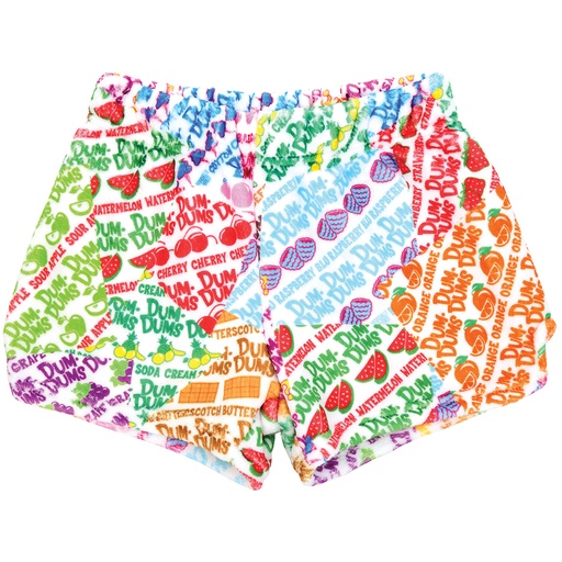 Dum-Dums Wrapper Plush Shorts