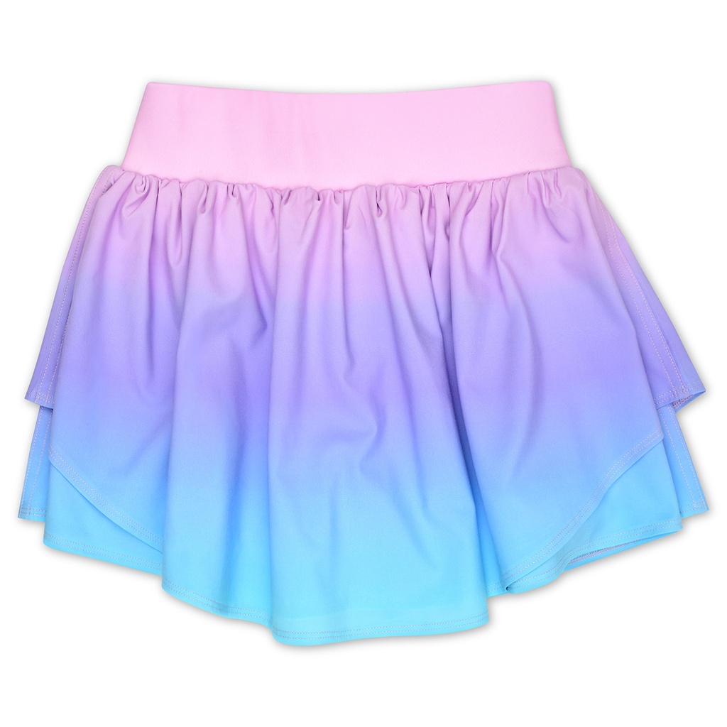 Purple Ombre Skort