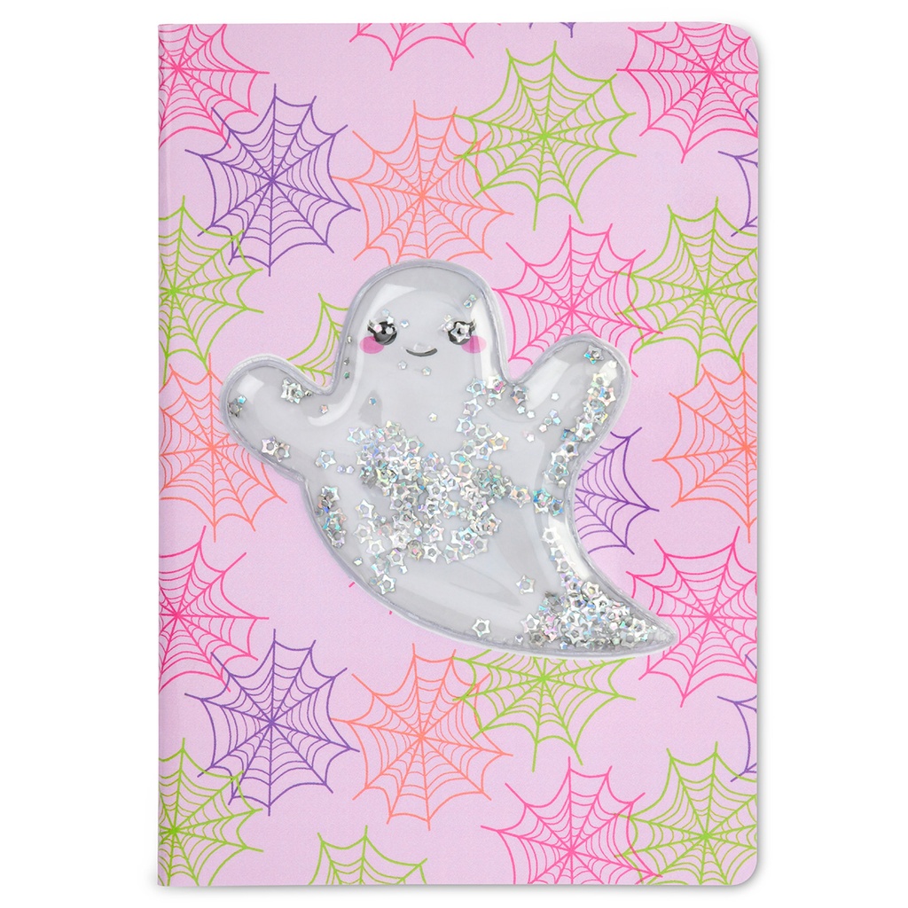 Glitter Ghost Shakey Journal