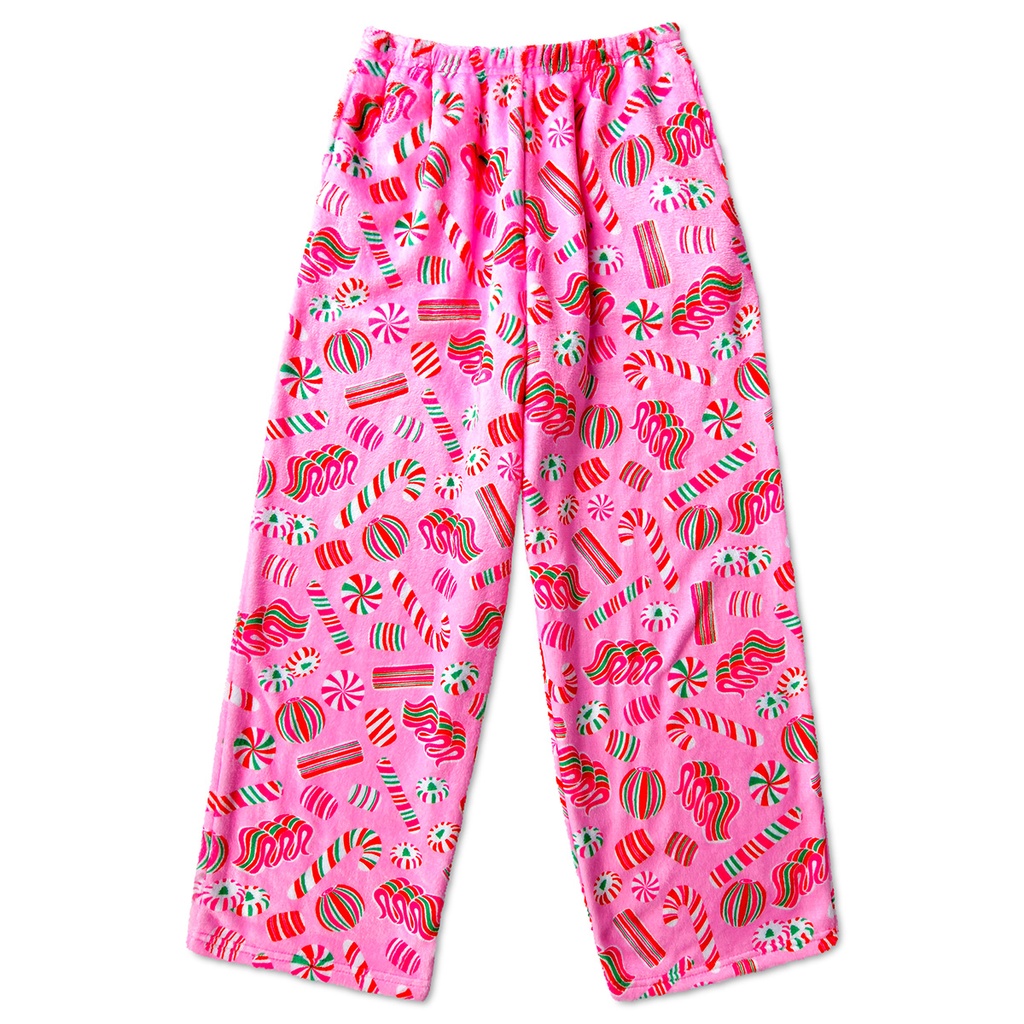 Pretty Peppermint Plush Pants