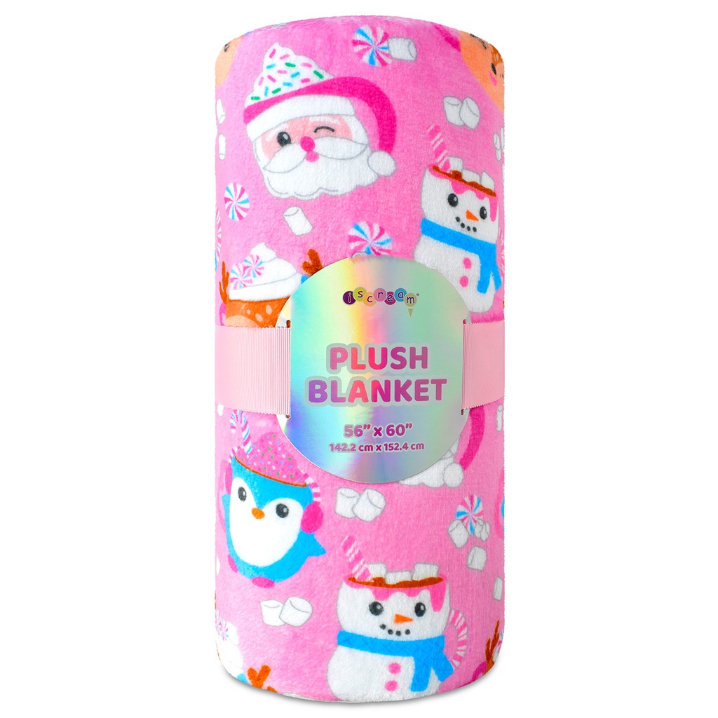 Merry Mugs Plush Blanket