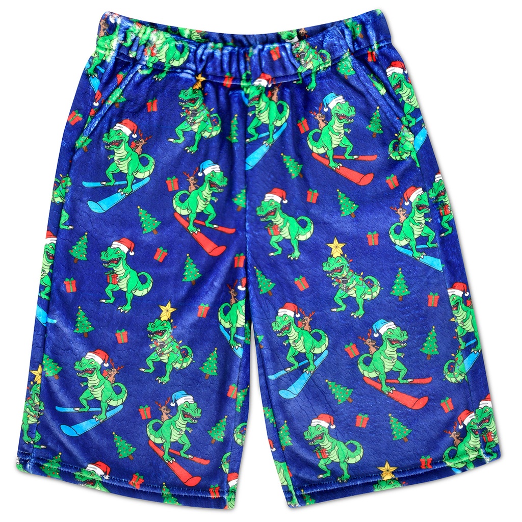 Roaring Dino Plush Board Shorts