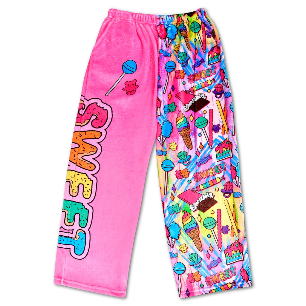 Corey Paige I Want Candy Plush Pants