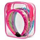 5 Pack Rhinestone Headbands in Reusable Pouch