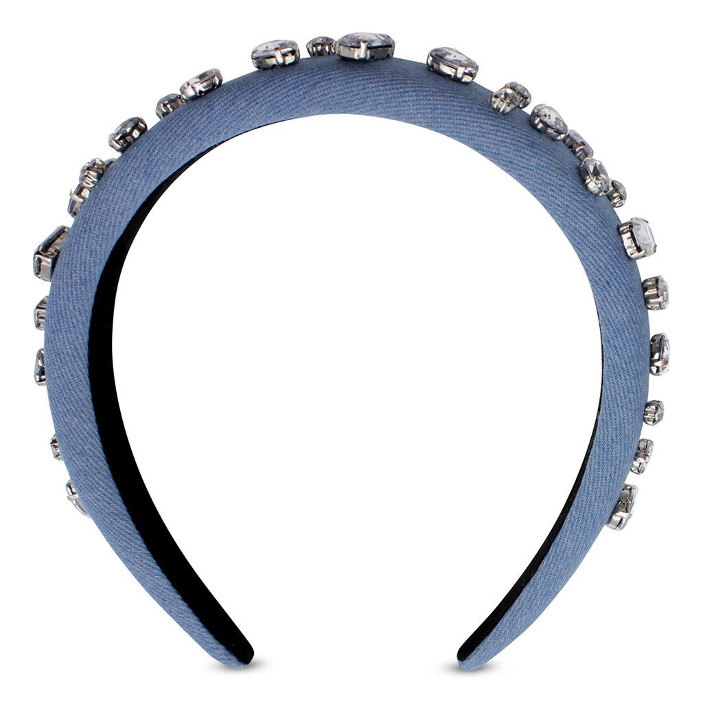 Denim Gem Headband