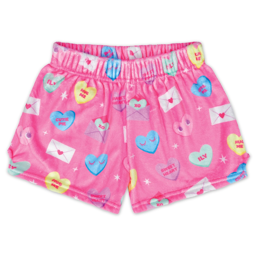 Love Notes Plush Shorts