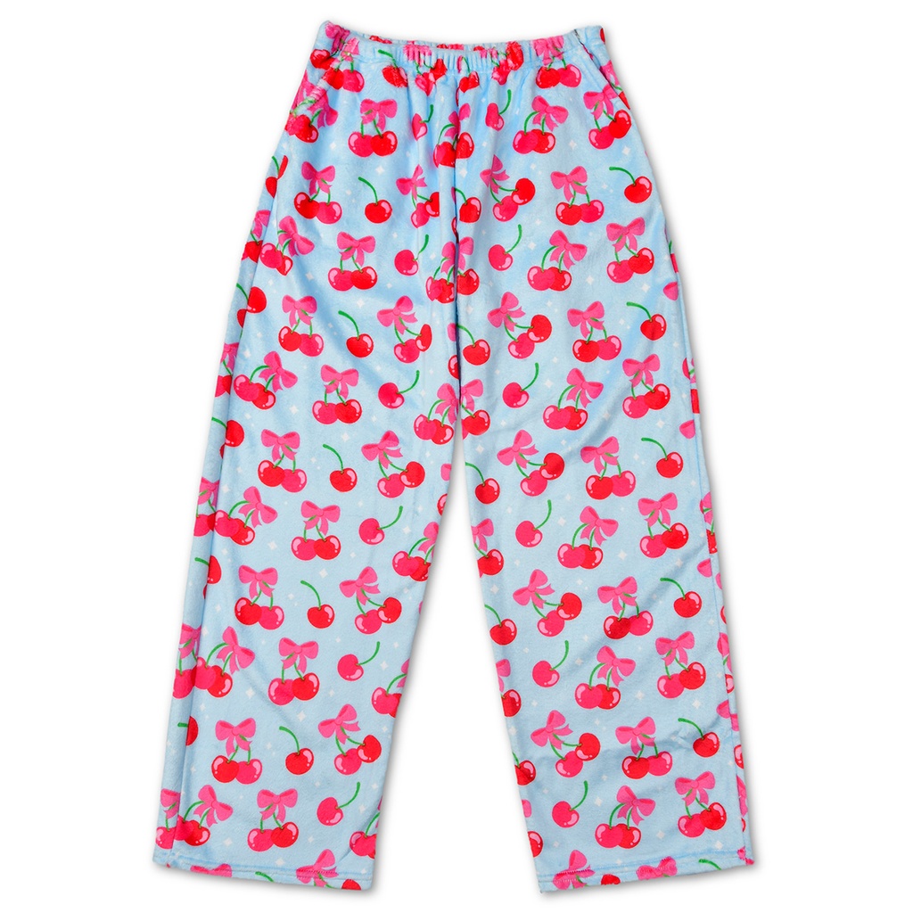 Cheerful Cherries Plush Pants