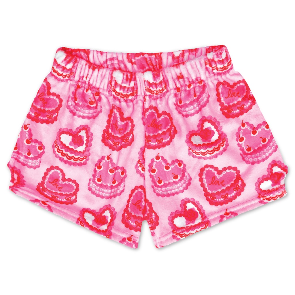 Heart Cakes Plush Shorts