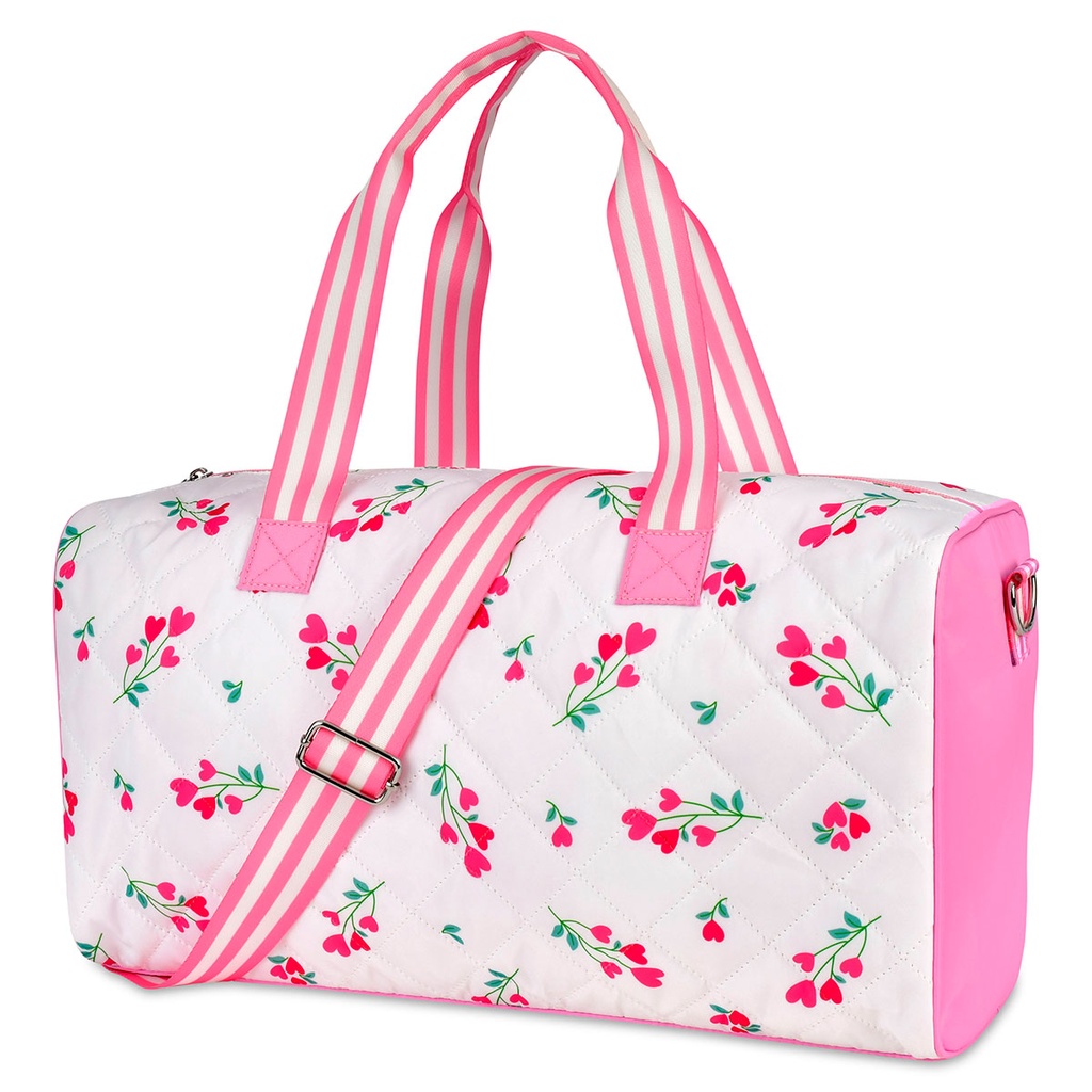 Theme Sweet Quilted Duffel Bag