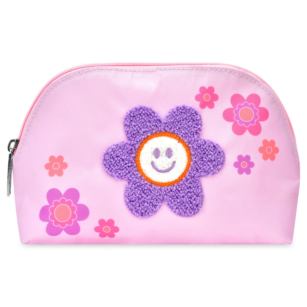 Groovy Smiles Oval Cosmetic Bag