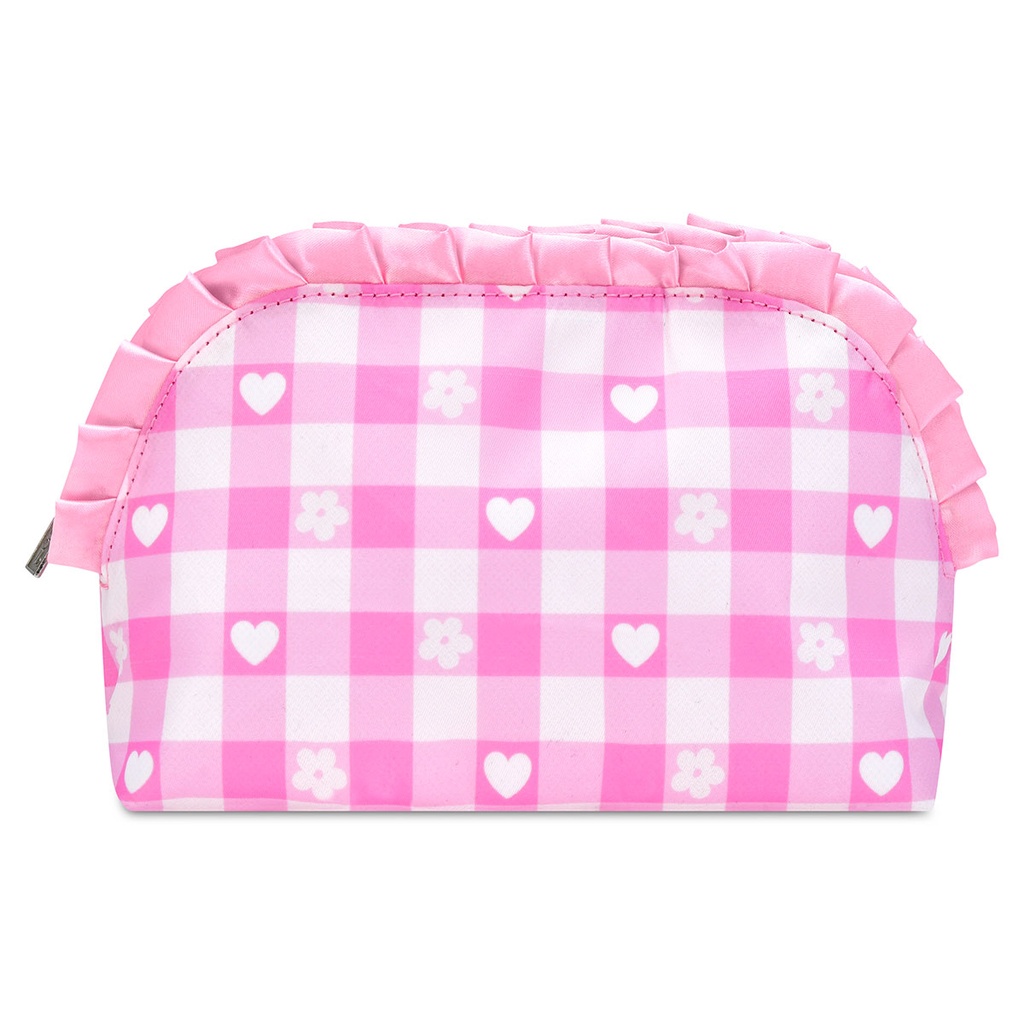 Theme Lake Life Oval Cosmetic Bag