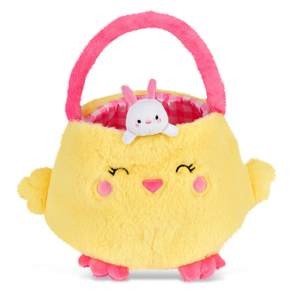 Hoppy Chick Basket Plush