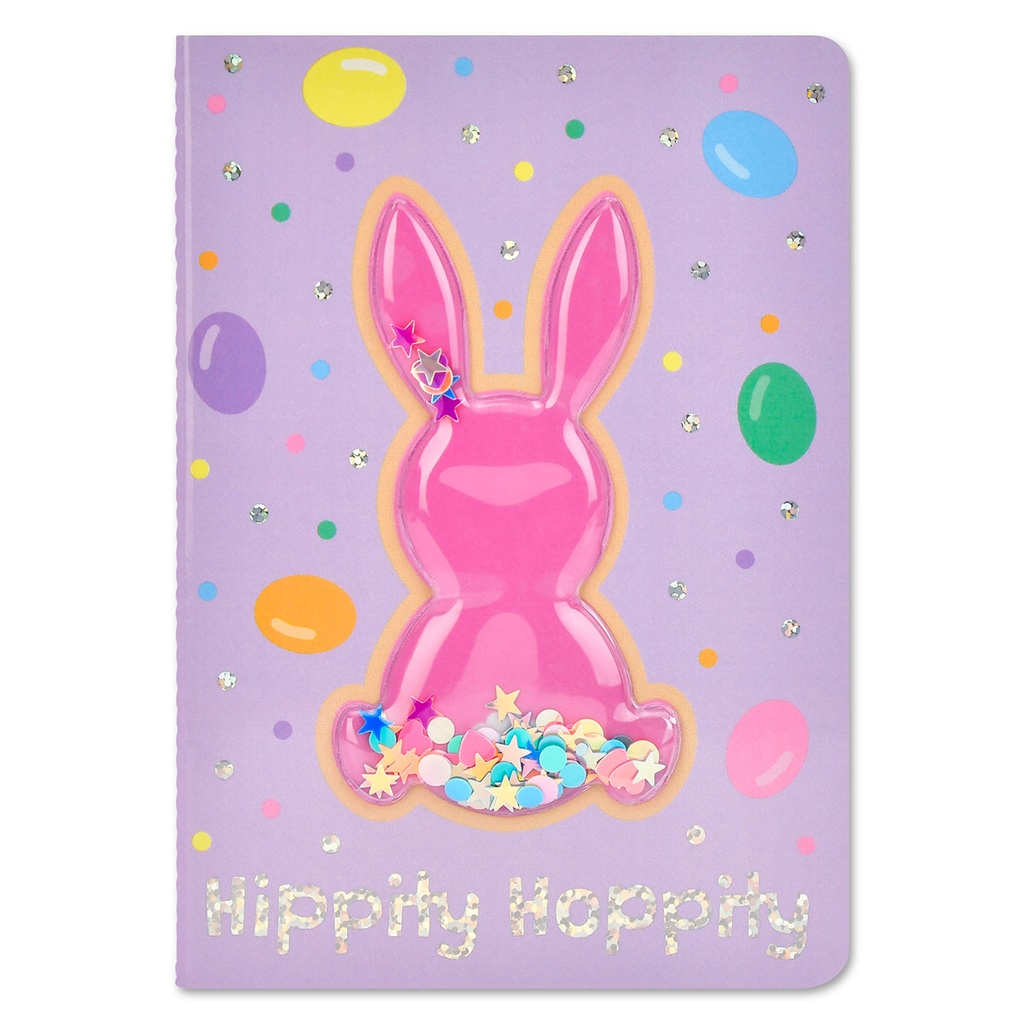 Glitter Bunny Mini Journal 