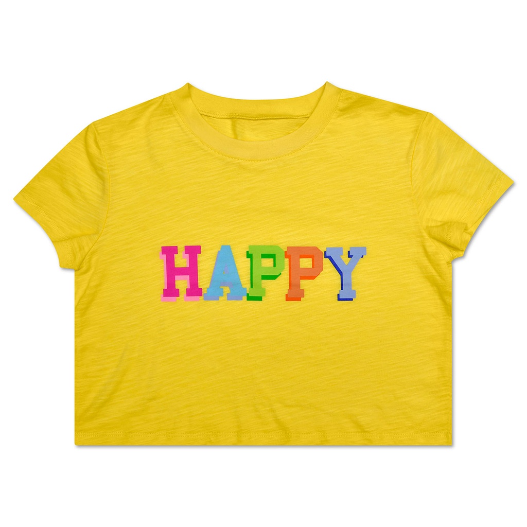 Happy Boxy Tee Shirt