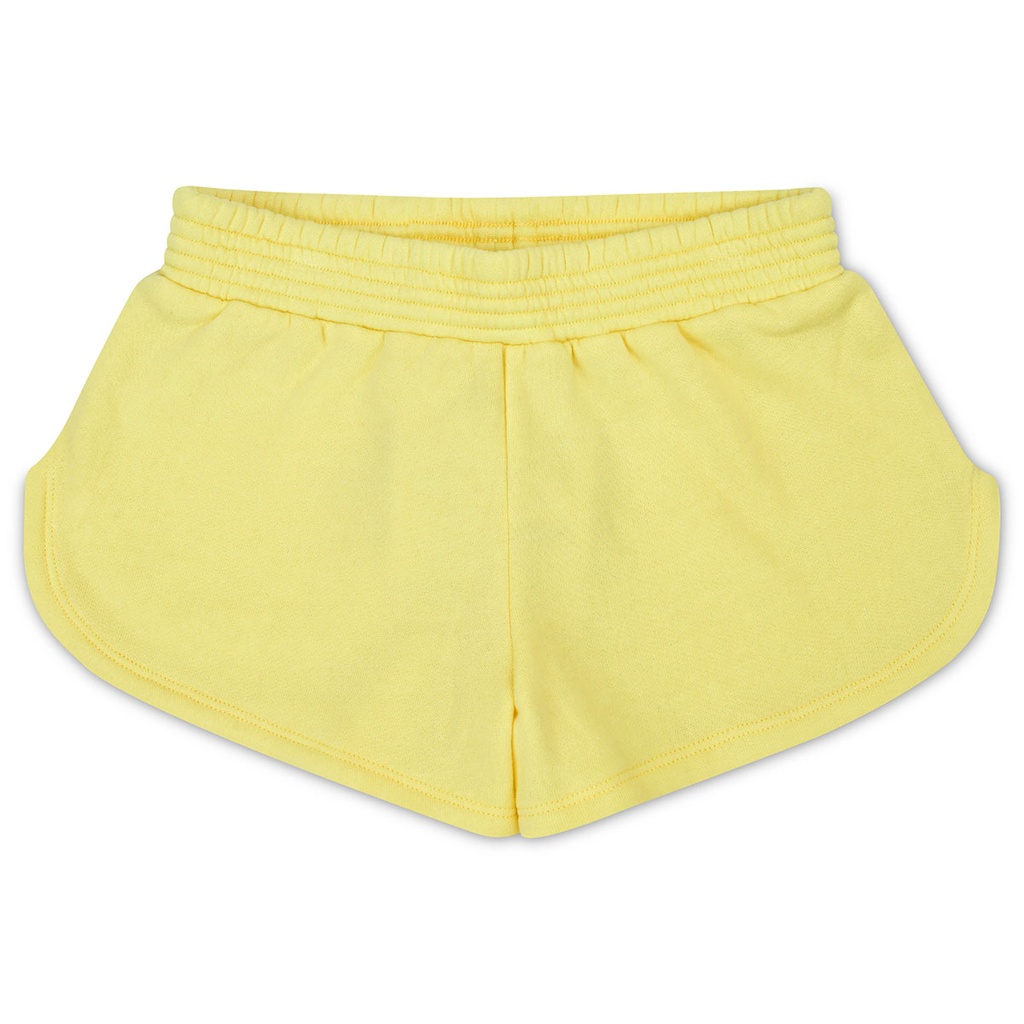 Butter Yellow Sweat Shorts