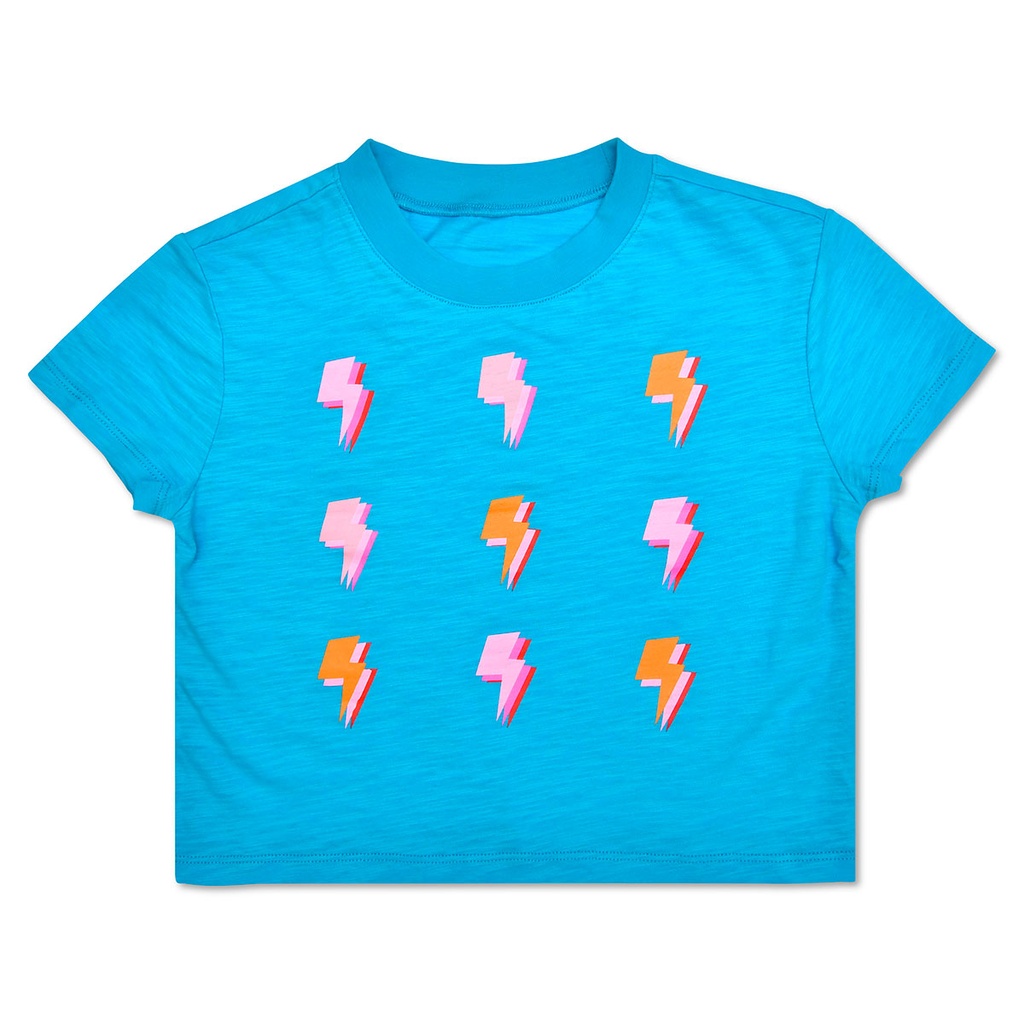 Lightning Boxy Tee Shirt