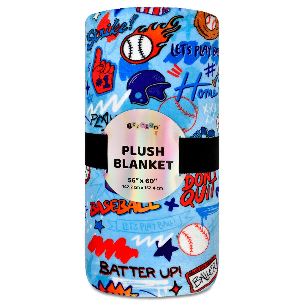 Corey Paige Ball Game Plush Blanket