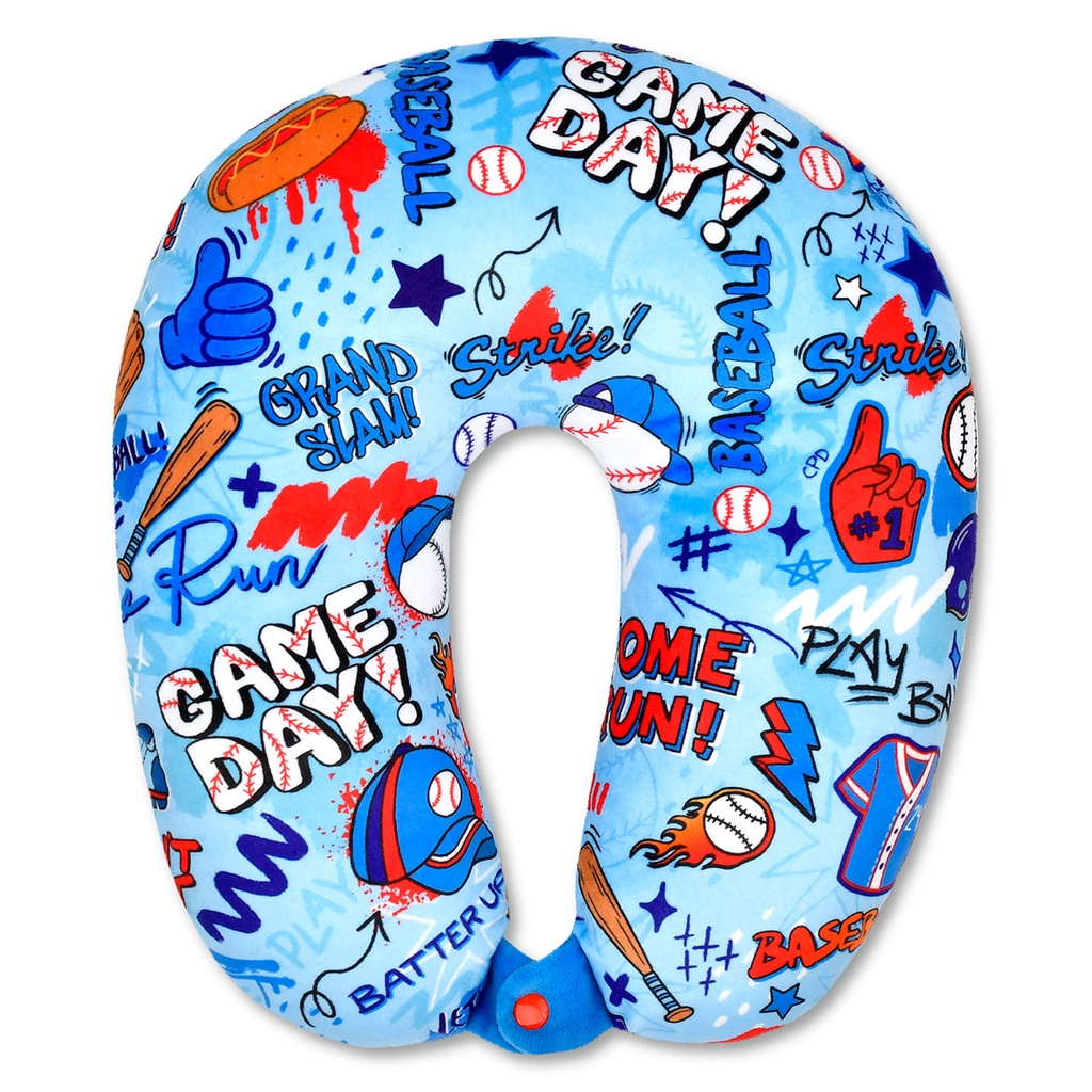 Corey Paige Ball Game Neck Pillow