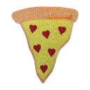 Pizza Slice Rhinestone Decals Large