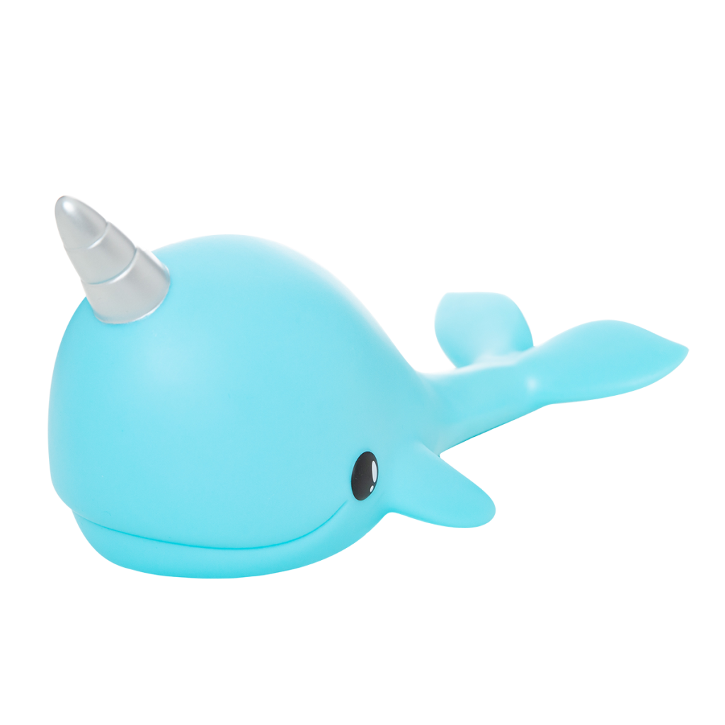 Narwhal Night Light Blue