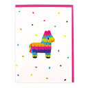 Piñata Removable Rhinestone Decal Greeting Card