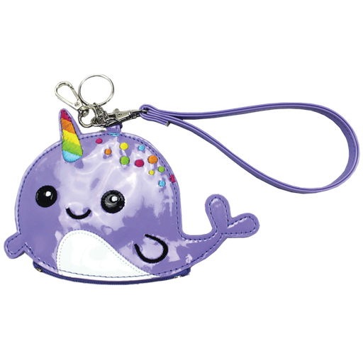 Narwhal Purse Key Chain