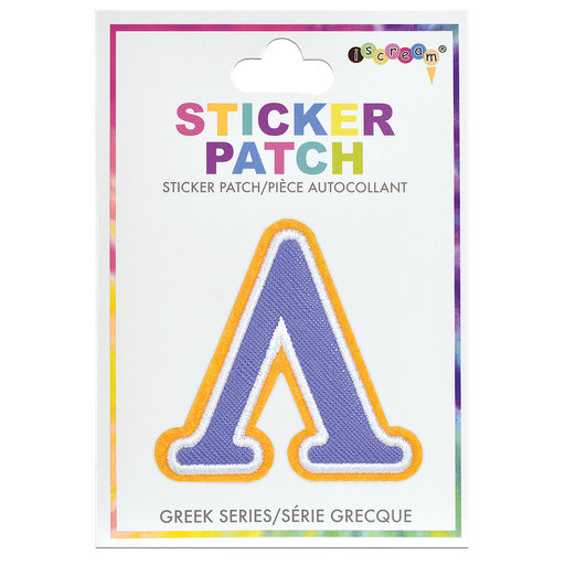 Lambda Greek Letter Sticker Patch