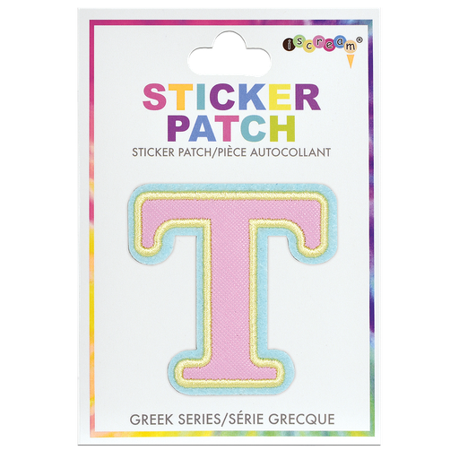 Tau Greek Letter Sticker Patch