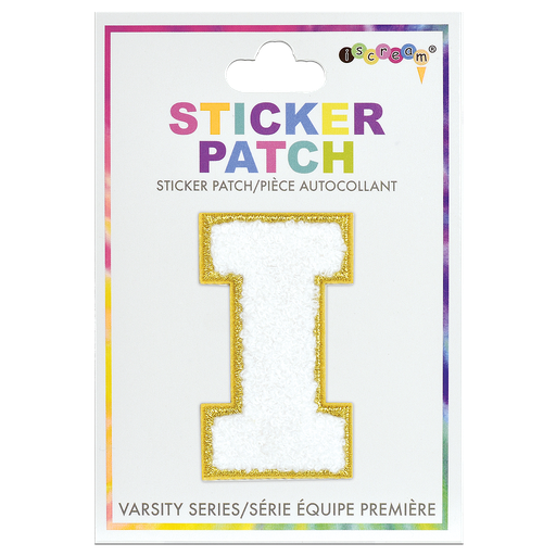 I Initial Varsity Sticker Patch