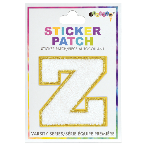 Z Initial Varsity Sticker Patch