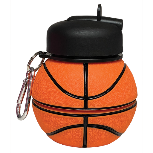 Basketball Collapsible Water Bottle