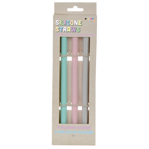 Silicone Straw Set