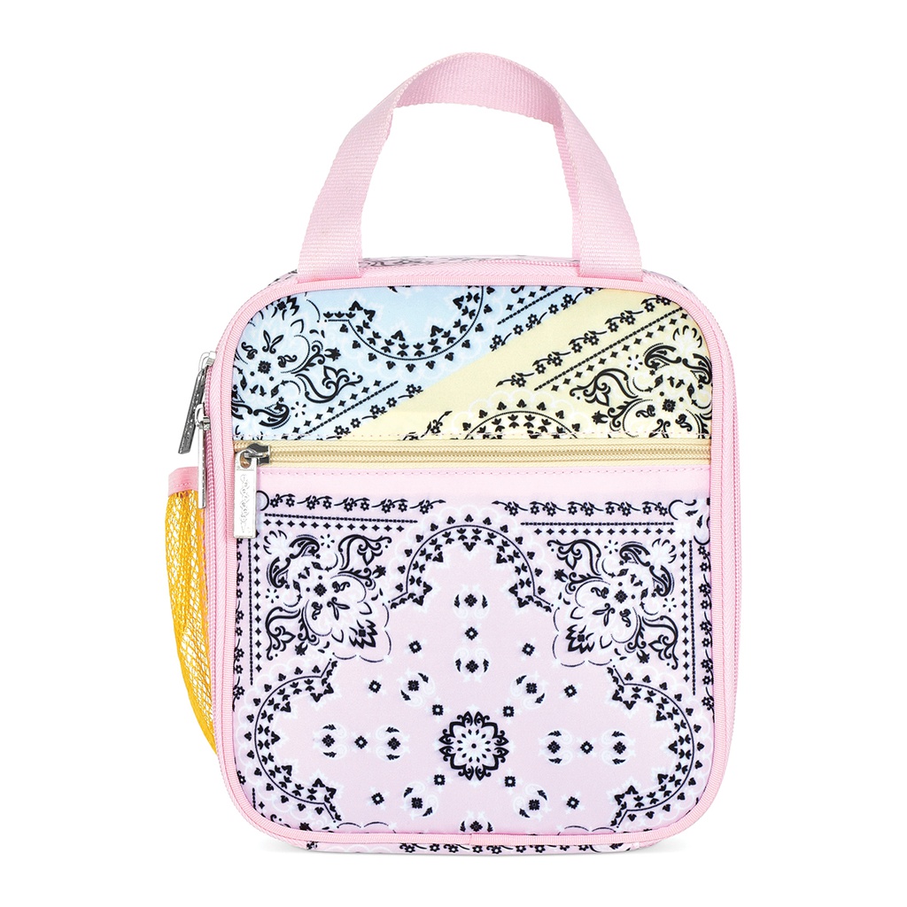 Bandana Patch Bag Pink