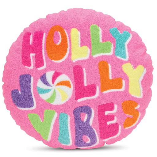 Holly Jolly Vibes Reversible Plush