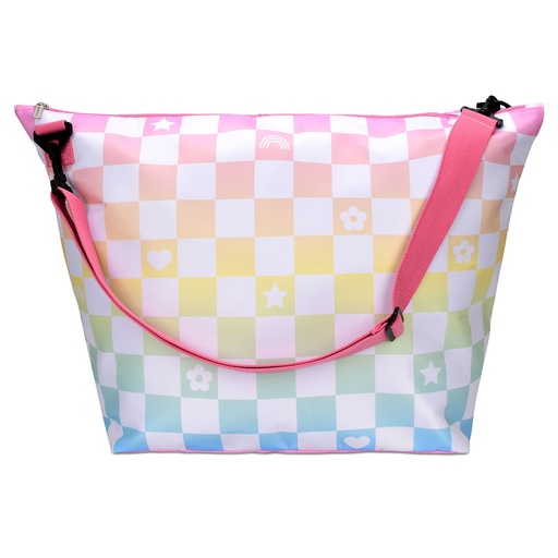 Ombre Checkerboard Weekender Bag