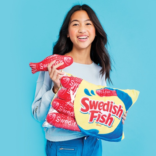 Swedish Fish Packaging Fleece Plush | Iscream