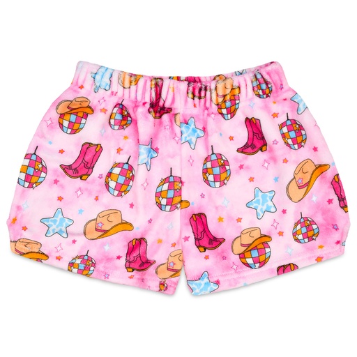 Disco Cowgirl Plush Shorts