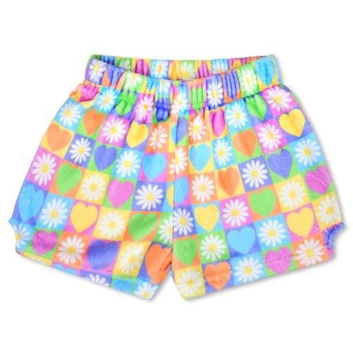 Spring Hearts Plush Shorts