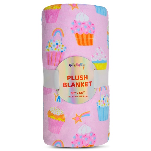 Cupcake Party Plush Blanket