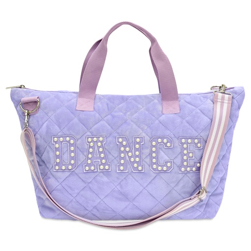 Love to Dance Quilted Overnight Bag