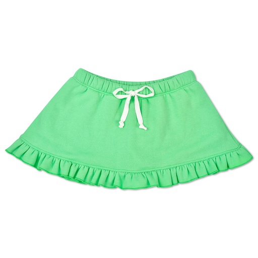 Apple Green Ruffled Skort